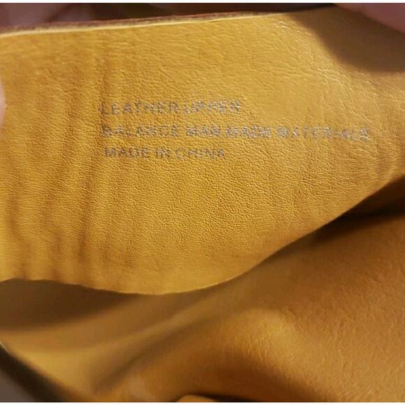 KORKS Kristian Leather Platform Slingback Heel Sandal SIZE 8 Natural Stud Accent - Picture 8 of 10